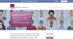 Desktop Screenshot of escreenexpress.com